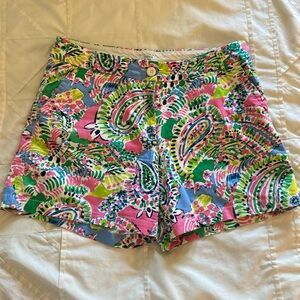 Crown and ivy floral shorts